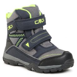 Śniegowce CMP. Czerwone buty zimowe dziewczęce CMP, bez zapięcia. Za 179.99 zł.