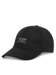 Guess Czapka z daszkiem AM9522 POL01 Czarny. Czarne rękawiczki męskie Guess, z aplikacjami, z bawełny. Za 99.99 zł.