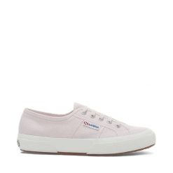 Klasyczne buty treningowe Superga 2750-Cotu. Czerwone obuwie sportowe damskie Superga, bez wzorów, z bawełny, tenisowe. Za 372.70 zł.
