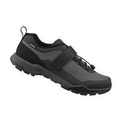 Buty Shimano SH-EX500. Czarne buty sportowe męskie Shimano, bez zapięcia, rowerowe. Za 539.99 zł.