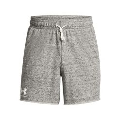 Szorty Under Armour Rival Terry. Białe buty sportowe męskie Under Armour, bez wzorów, na fitness i siłownię. Za 240.50 zł.