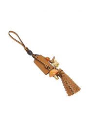 Coach Zawieszka Mushroom Heritage CCD23 Brązowy. Brązowe torebki do ręki damskie Coach, bez wzorów, ze skóry, bez dodatków. Za 419.99 zł.