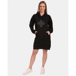 Damska bluza/sukienka sportowa Kilpi HEYDEN-W. Czarne bluzy sportowe damskie Kilpi, l, bez wzorów, bez kaptura. Za 253.99 zł.