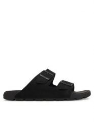 BOSS Klapki Surfley 50563157 Czarny. Czarne klapki męskie Boss, ze skóry. Za 449.99 zł.