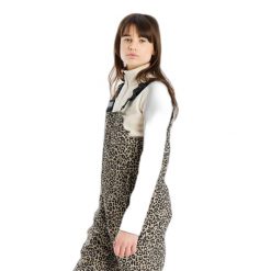 Dziewczęcy kombinezon narciarski Protest Julia. Brązowe buty zimowe dziewczęce Protest, bez wzorów, bez zapięcia. Za 383.00 zł.