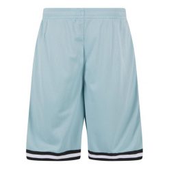 Shorty Męskie Siatka Paski. Białe krótkie spodenki sportowe męskie Urban Classics, bez wzorów, sportowe. Za 122.99 zł.