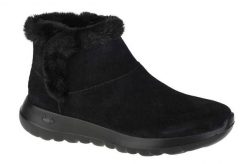 Buty zimowe damskie, Skechers On The Go Joy Bundle Up. Czarne trekkingi damskie Skechers, na zimę, przed kolano, trekkingowe. Za 229.00 zł.