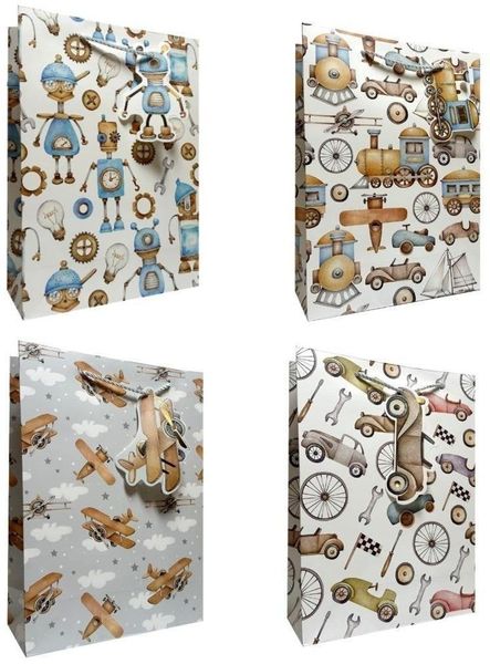 Torebka prezentowa dziecięca L Retro mix. Torby i plecaki dziecięce Jupiter. Za 10.57 zł.