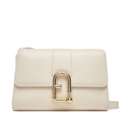Torebka Furla. Białe listonoszki damskie Furla, bez wzorów, bez dodatków. Za 1,859.00 zł.