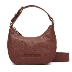 Torebka LOVE MOSCHINO. Brązowe torebki do ręki damskie Love Moschino, bez wzorów, klasyczne, bez dodatków. Za 919.99 zł.