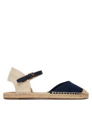 LAUREN RALPH LAUREN Espadryle 802982888001 Granatowy. Niebieskie sandały damskie Lauren Ralph Lauren, bez wzorów, z materiału, bez obcasa, bez zapięcia. Za 477.99 zł.
