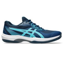 Buty do padla Asics Game FF. Niebieskie buty sportowe męskie Asics, bez zapięcia. Za 376.50 zł.
