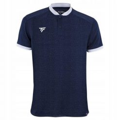 Koszulka polo tenisowa męska Tecnifibre Team. Niebieskie koszulki polo męskie TECNIFIBRE, m, bez wzorów, sportowe, bez ramiączek. W wyprzedaży za 199.00 zł.