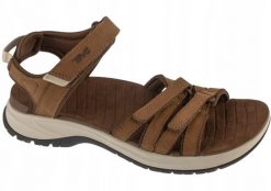 Teva Teva W Tirra Sport Leather Sandals 1177511-TAN Brązowe 36. Brązowe sandały damskie Teva, bez wzorów, bez obcasa, bez zapięcia. Za 391.78 zł.