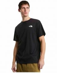 The North Face - męski T-shirt casual XL, bawełna, czarny. Czarne t-shirty męskie The North Face, m, bez wzorów, z bawełny, casualowe, bez kołnierzyka. Za 196.99 zł.