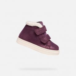 Buty GEOX NASHIK GIRL WPF Fioletowy. Fioletowe trekkingi damskie Geox, trekkingowe. Za 222.99 zł.
