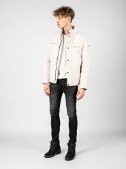 Geox Kurtka "Spherica Short" | M2628L T2953 | Mężczyzna | Ecru. Kurtki męskie Geox, l, bez wzorów, z poliesteru, bez kaptura. W wyprzedaży za 499.00 zł.