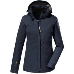 Kurtka damska Killtec KOS 133 WMN JCKT. Niebieskie kurtki damskie KILLTEC, bez wzorów, bez kaptura, narciarskie. Za 369.00 zł.