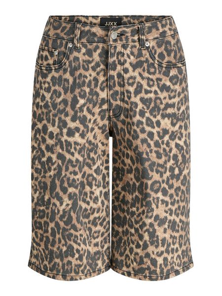 JJXX Bermudy Sarah 12283781 Brązowy Baggy Fit. Brązowe szorty damskie JJXX, xs, bez wzorów, z bawełny. Za 119.99 zł.