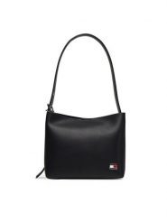 Tommy Jeans Torebka Tjw Cool Hobo Bag AW0AW17871 Czarny. Czarne torebki do ręki damskie Tommy Jeans, bez wzorów, z jeansu, bez dodatków. Za 439.99 zł.