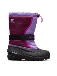 Sorel Śniegowce Flurry™ Boot 2114081562 Fioletowy. Fioletowe buty zimowe dziewczęce Sorel, z materiału, bez zapięcia. Za 269.99 zł.