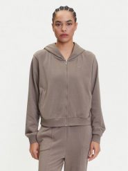 Nike Bluza Chill Terry FN2415 Brązowy Relaxed Fit. Brązowe bluzy damskie Nike, s, bez wzorów, z syntetyku, bez kaptura. Za 299.99 zł.