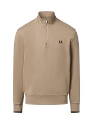 Fred Perry bluza nierozpinana Mężczyźni Bawełna beżowy, S. Brązowe bluzy męskie Fred Perry, m, bez wzorów, z bawełny, bez kaptura. Za 479.95 zł.