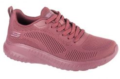 Buty sportowe Sneakersy damskie, Bobs Squad Chaos - Face Off. Fioletowe obuwie sportowe damskie Skechers, bez wzorów, z materiału, trekkingowe. Za 249.99 zł.