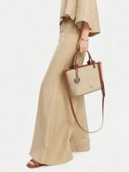 Nine West Torebka CEO-Zena-GLAR3 Beżowy. Brązowe torebki do ręki damskie Nine West, bez wzorów, z materiału, bez dodatków. Za 229.99 zł.