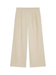 Vero Moda Kuloty Mymilo 10321626 Beżowy jasny Regular Fit. Brązowe spodnie materiałowe damskie Vero Moda, xl, bez wzorów, z wiskozy. Za 179.99 zł.