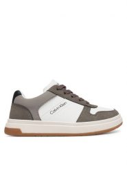 Calvin Klein Sneakersy V3X9-83465-0318 M Biały. Białe trampki i tenisówki chłopięce Calvin Klein, bez wzorów, ze skóry, bez zapięcia. Za 414.99 zł.