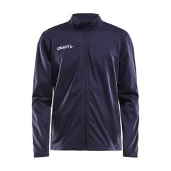 Bluza sportowa męska Craft Squad. Niebieskie bluzy sportowe męskie Craft, m, bez wzorów, z poliesteru, bez kaptura, do piłki nożnej. Za 186.00 zł.
