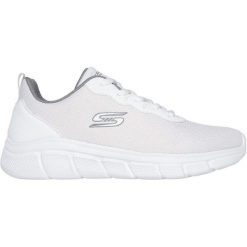 Adidasy Skechers Bobs B Flex - Icy Ed, Mężczyźni. Białe buty sportowe męskie Skechers, bez zapięcia, na fitness i siłownię. Za 390.00 zł.