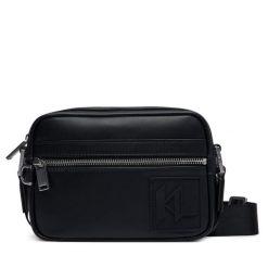 Saszetka KARL LAGERFELD. Czarne saszetki męskie KARL LAGERFELD, młodzieżowe, małe. Za 999.99 zł.