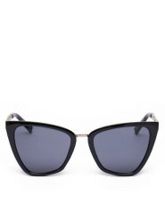 JENNY Okulary przeciwsłoneczne 4WF-013-SS25 Czarny. Czarne okulary przeciwsłoneczne damskie Jenny. Za 39.99 zł.