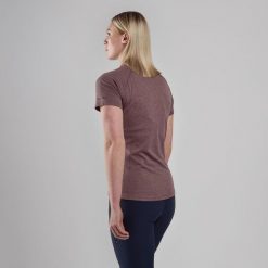 Montane Moteriški marškinėliai Montane Dart T-Shirt - S - Bordinė. T-shirty damskie Montane, s, bez wzorów, bez kołnierzyka. Za 222.13 zł.