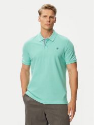 Beverly Hills Polo Club Polo P-SS26M-P450106 Turkusowy Regular Fit. Niebieskie koszulki polo męskie Beverly Hills Polo Club, m, bez wzorów, z bawełny, bez ramiączek. Za 249.99 zł.