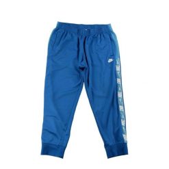 Second life - Nike spodnie dresowe męskie joggery - Stan dobry. Niebieskie spodnie sportowe męskie Nike, m, bez wzorów, z dresówki, do biegania. Za 143.46 zł.