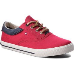 Tenisówki TOMMY HILFIGER - Winston Jr 1D FB0FB00054 Tango Red 611. Półbuty chłopięce marki Tommy Hilfiger. W wyprzedaży za 169.00 zł.