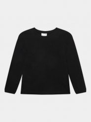 Coccodrillo Bluzka ZC3143101BAG Czarny Regular Fit. Czarne t-shirty i topy dla dziewczynek COCCODRILLO, bez wzorów, z bawełny, bez ramiączek. Za 29.99 zł.