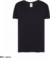 JHK T-Shirt V-neck JHK TSUA PICO - męska koszulka V-NECK z krótkim rękawem, wzmocniony lycrą, ściągacz, 100% bawena stabilizowana - czarny XL. Czarne t-shirty męskie JHK, m, bez wzorów, z lycry, bez kołnierzyka. Za 16.29 zł.