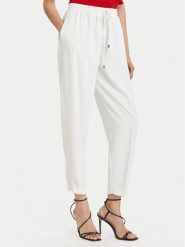 ACCESS FASHION Spodnie materiałowe 63-5101-183 Biały Regular Fit. Białe spodnie materiałowe damskie ACCESS FASHION, xs, bez wzorów, z materiału. Za 449.99 zł.