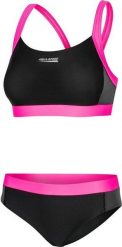Dwuczęściowy strój pływacki damski NAOMI. Czarne bikini damskie Aqua-Speed, uniwersalny, bez wzorów. Za 104.99 zł.