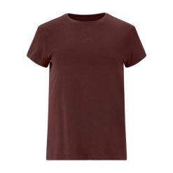Damski jersey Athlecia Almi. Brązowe koszulki sportowe damskie Endurance, bez wzorów, z jersey, bez kołnierzyka, bez ramiączek, do biegania. Za 137.50 zł.
