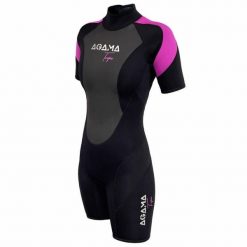 Damskie spodenki neoprenowe TROPIC 3 mm. Czarne szorty sportowe damskie AGAMA, l, bez wzorów, z neoprenu, sportowe, żeglarskie. Za 416.45 zł.