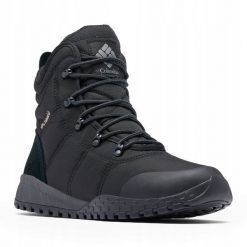 Buty zimowe Columbia Fairbanks Omni-Heat - black/titanium. Czarne trekkingi męskie GRONELL, na zimę, omni-heat (columbia). Za 551.08 zł.