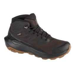 Buty Salomon Elixir Tour Mid Wp 475778 brązowe z membraną. Brązowe trekkingi męskie . Za 675.50 zł.