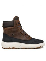 Geox Kozaki U Nebula + Grip B Ab U46HFC 0FFBC C0202 Brązowy. Brązowe kozaki męskie Geox, ze skóry. Za 799.99 zł.