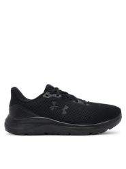 Under Armour Buty do biegania Ua W Charged Pursuit 4 3028261 Czarny. Czarne obuwie sportowe damskie Under Armour, bez wzorów, z materiału, do biegania. W wyprzedaży za 219.99 zł.