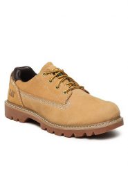 CAT Footwear Półbuty P111124 Żółty. Żółte półbuty na co dzień męskie CAT Footwear, z nubiku, bez zapięcia. Za 389.99 zł.